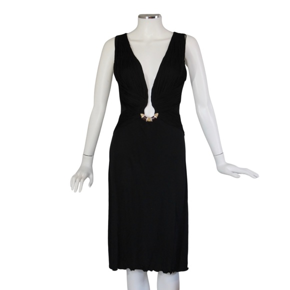 Roberto Cavalli Black Dress - Picture 1 of 7